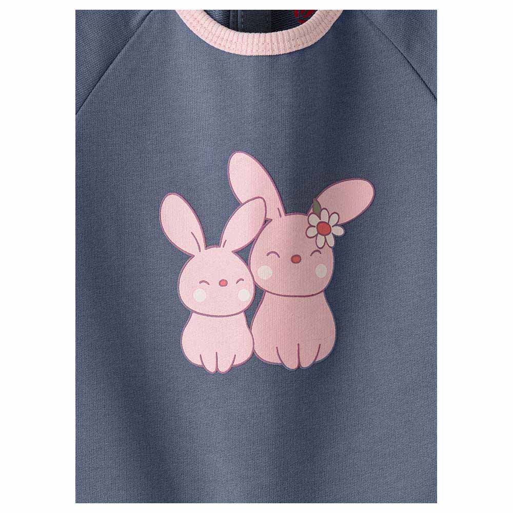 Tiny Hug - Cotton Sleepsuit - Blue