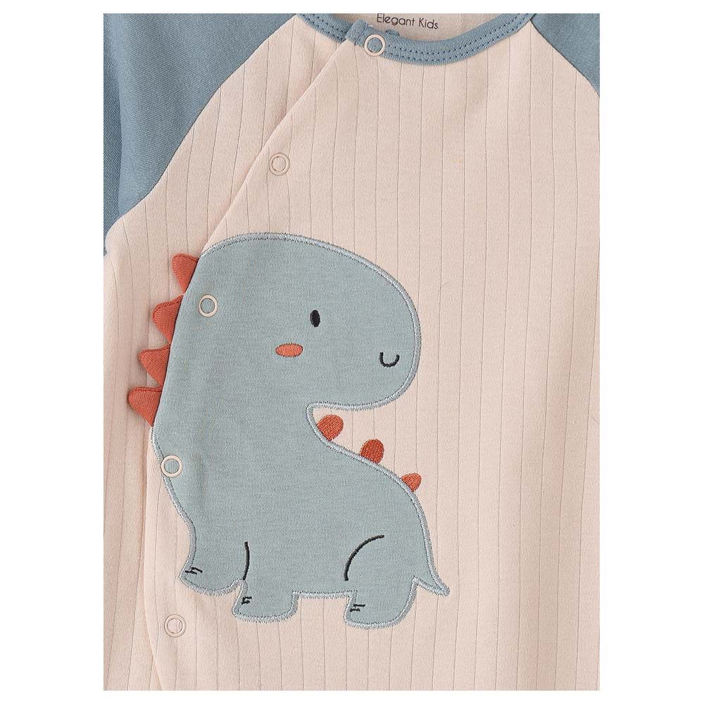 Tiny Hug - Cotton Front Open Sleepsuit