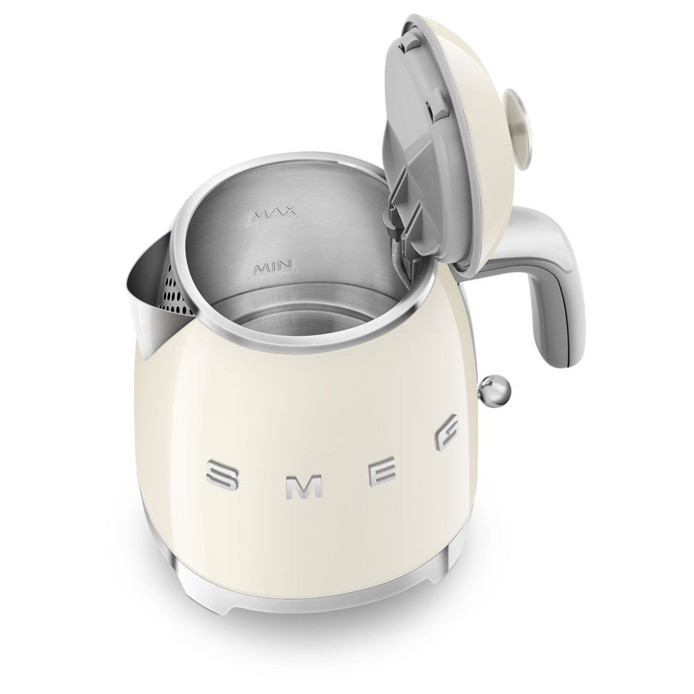 Smeg - 50'S Retro Style Mini Kettle - Cream - 0.8 L - 1400 W