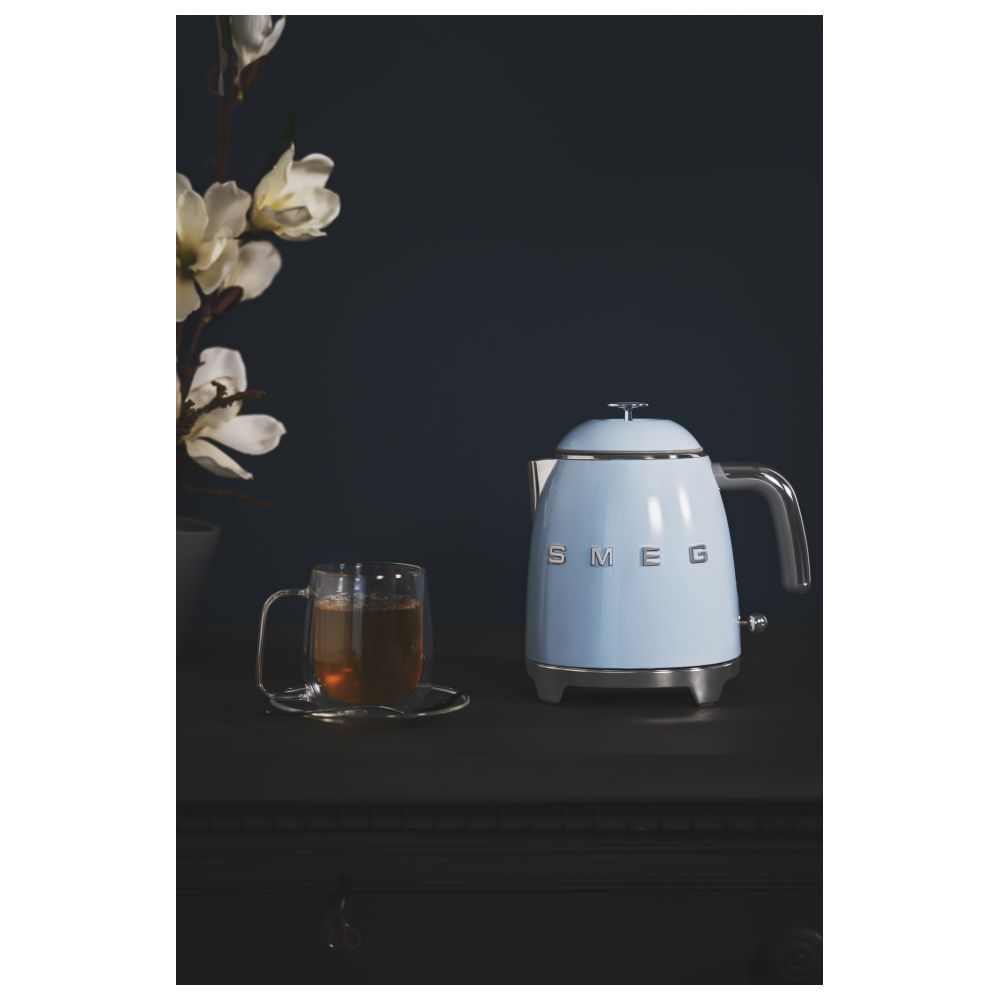 Smeg - 50'S Retro Mini Kettle - Pastel Blue - 0.8 L - 1400 W