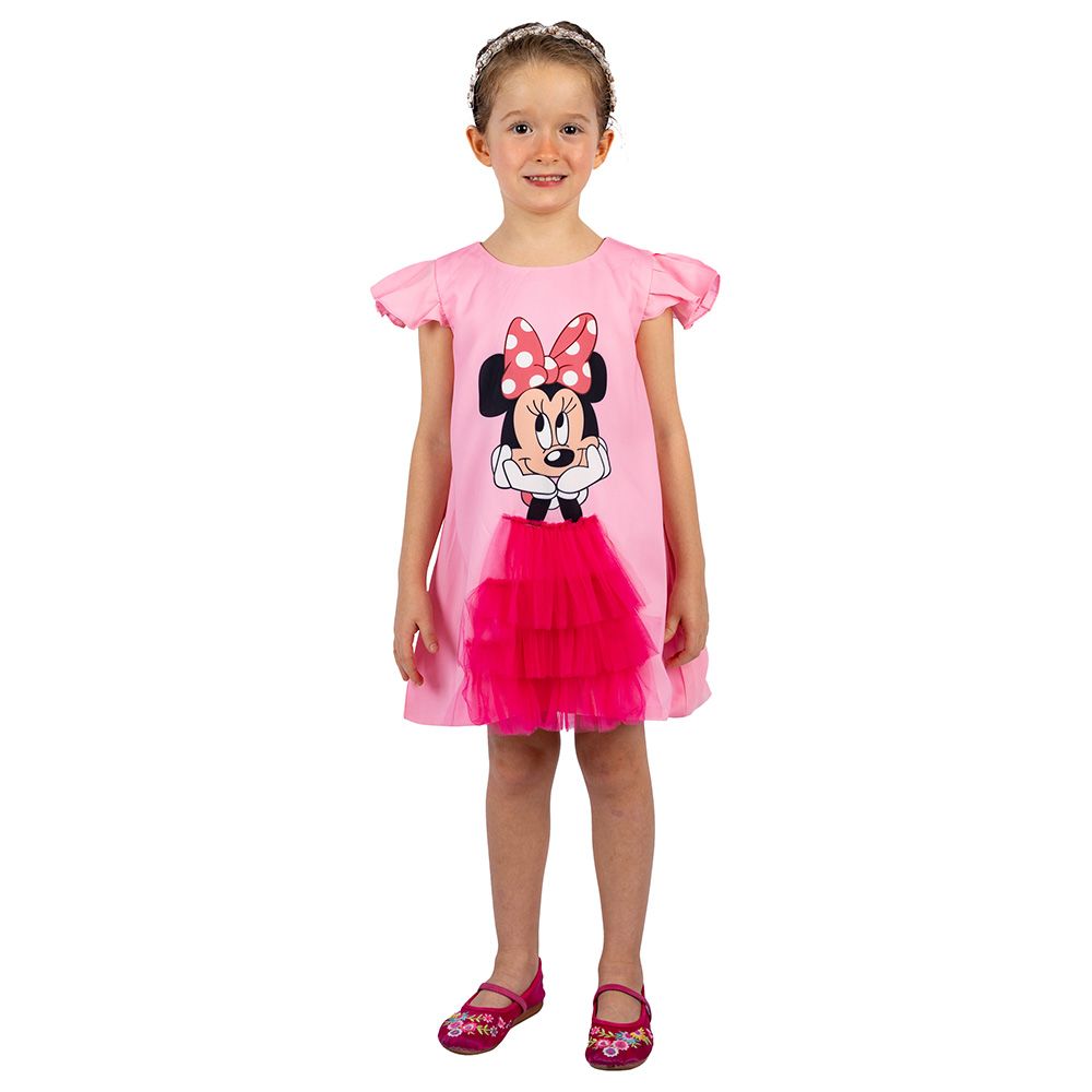 D' Daniela - Mickey Mouse Casual Dress - Pink