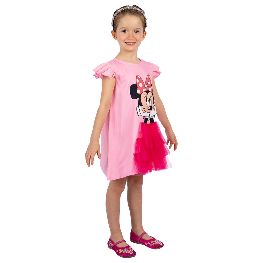 D' Daniela - Mickey Mouse Casual Dress - Pink