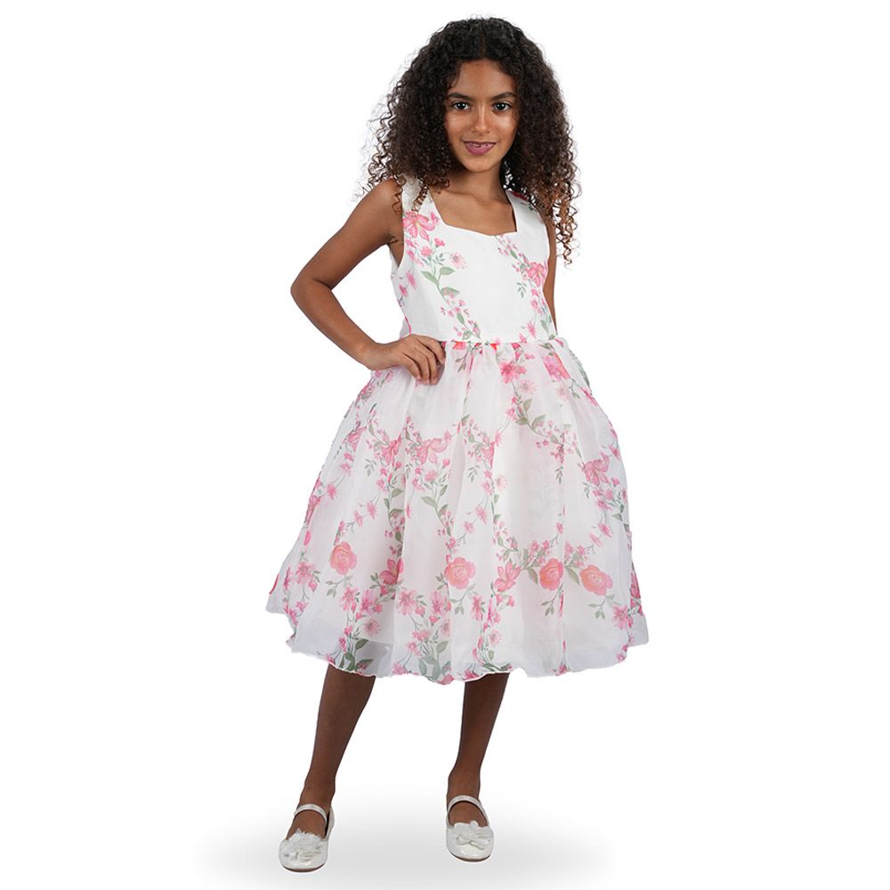 D' Daniela - Tender Floral Party Dress