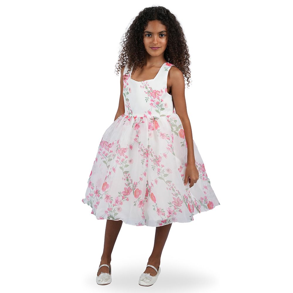 D' Daniela - Tender Floral Party Dress