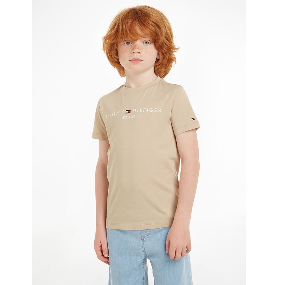 Tommy Hilfiger - U Essential Short Sleeve Tee - Beige