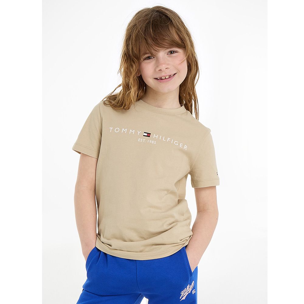 Tommy Hilfiger - U Essential Short Sleeve Tee - Beige