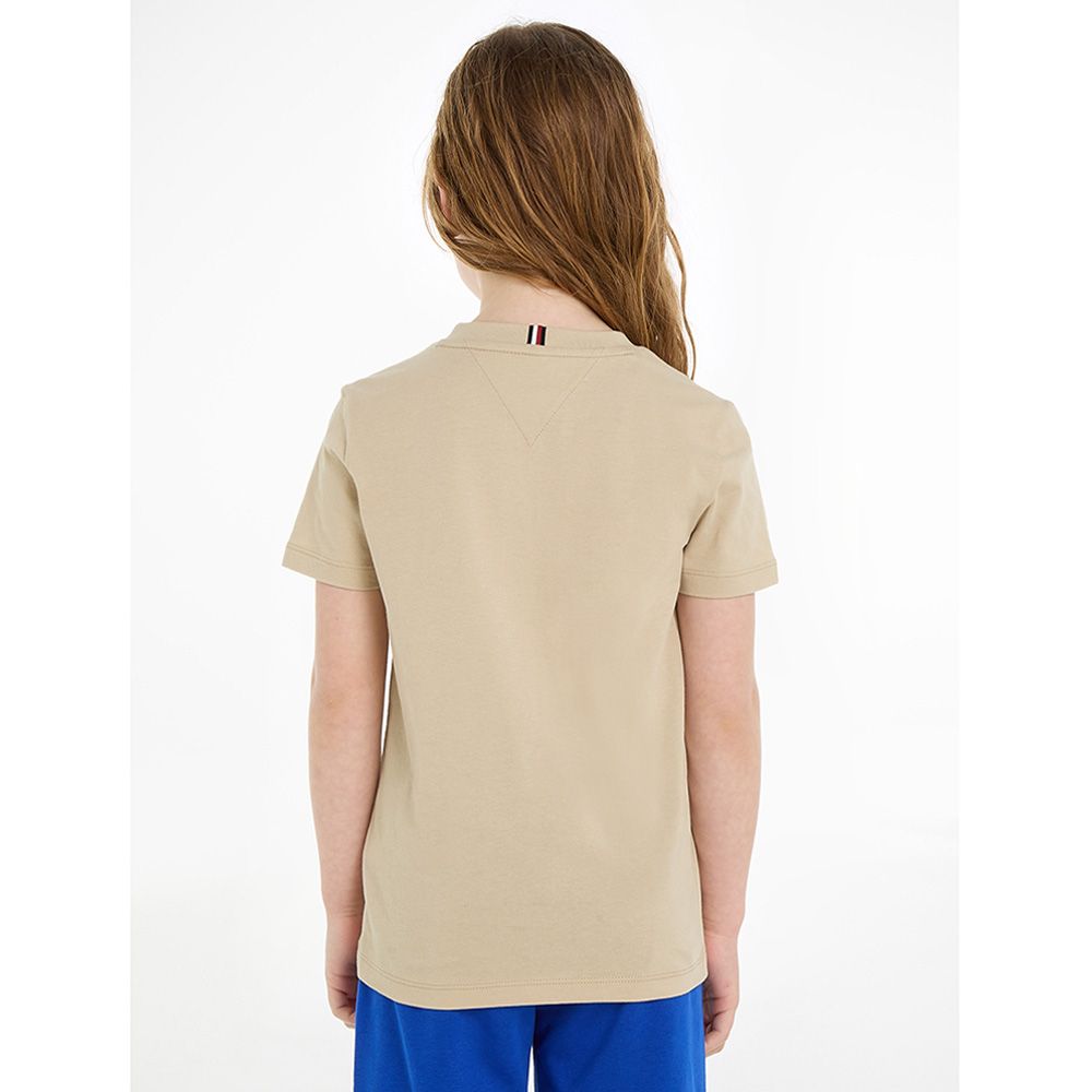 Tommy Hilfiger - U Essential Short Sleeve Tee - Beige