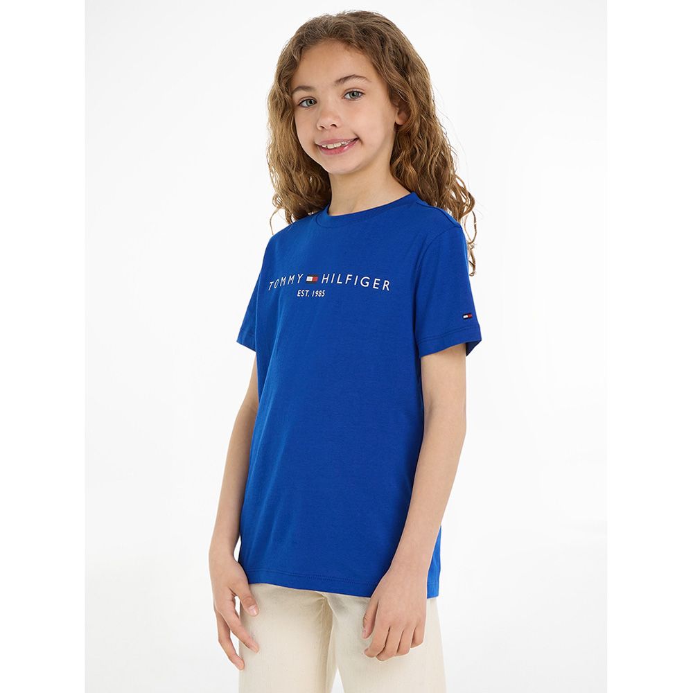 Tommy Hilfiger - U Essential Short Sleeve Tee - Blue