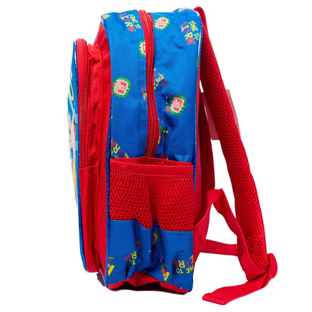 Cocomelon - Back Pack 12-inch With Pencil Case - Blue