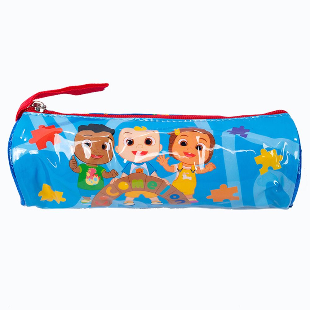 Cocomelon - Back Pack 12-inch With Pencil Case - Blue