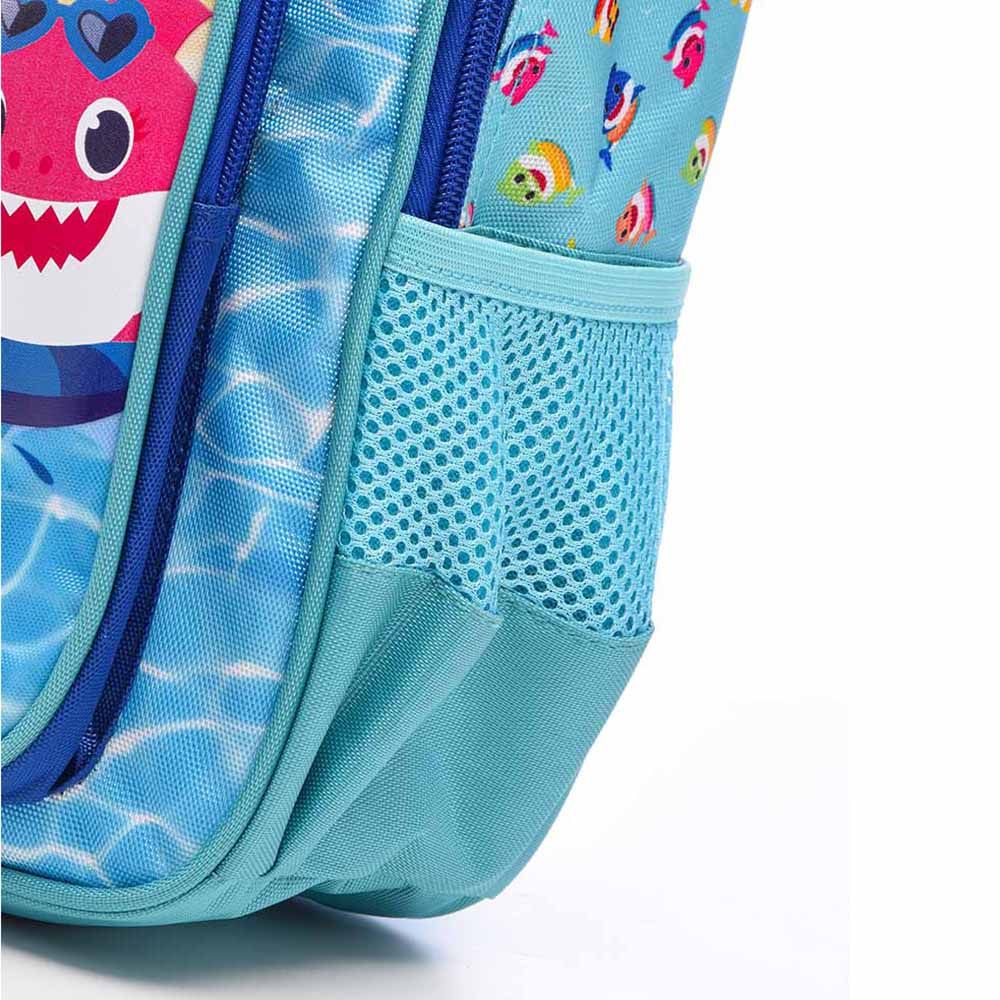 Baby Shark - Back Pack 12-inch With Pencil Case - Blue