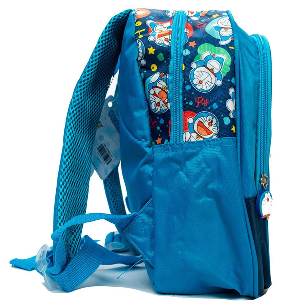 Doraemon - Back Pack 12-inch With Pencil Case - Blue