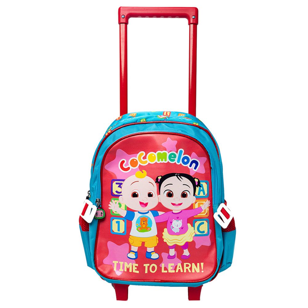 Cocomelon - Trolley Bag 14-inch With Lunch Bag And Pencil Case