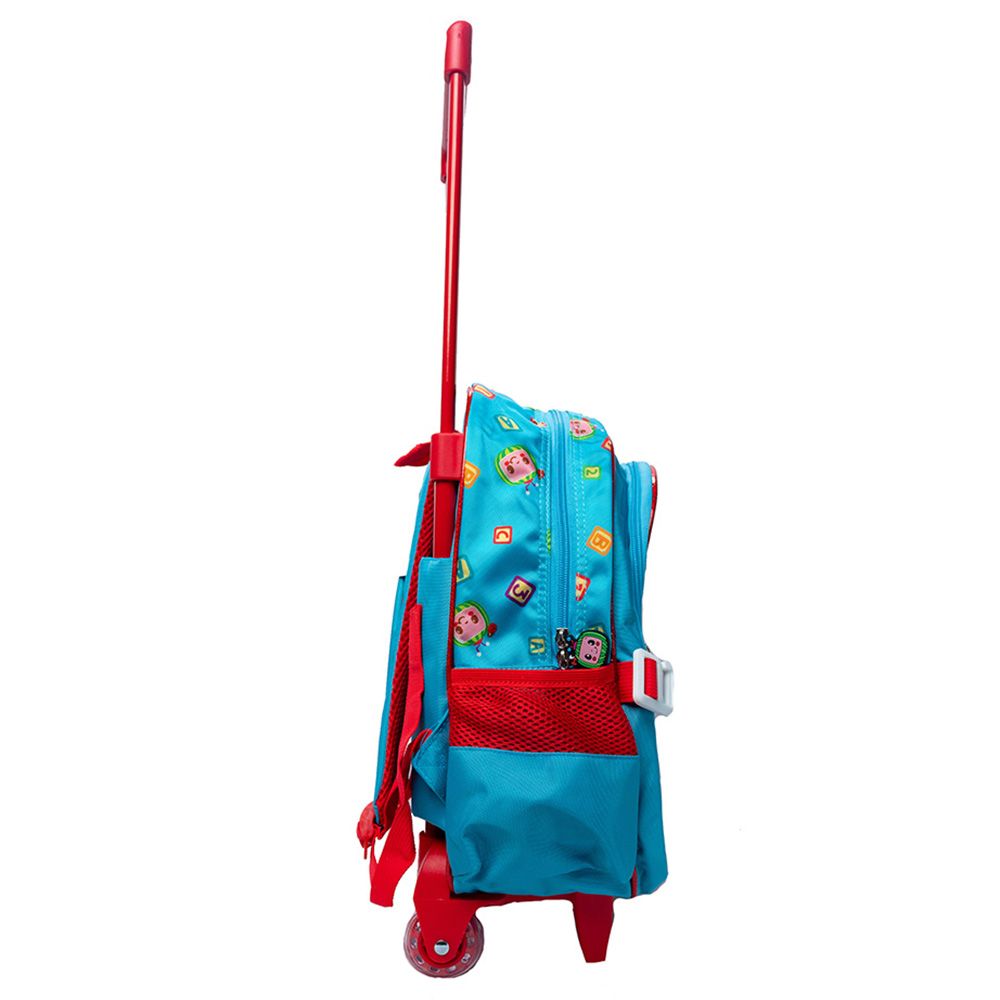 Cocomelon - Trolley Bag 14-inch With Lunch Bag And Pencil Case