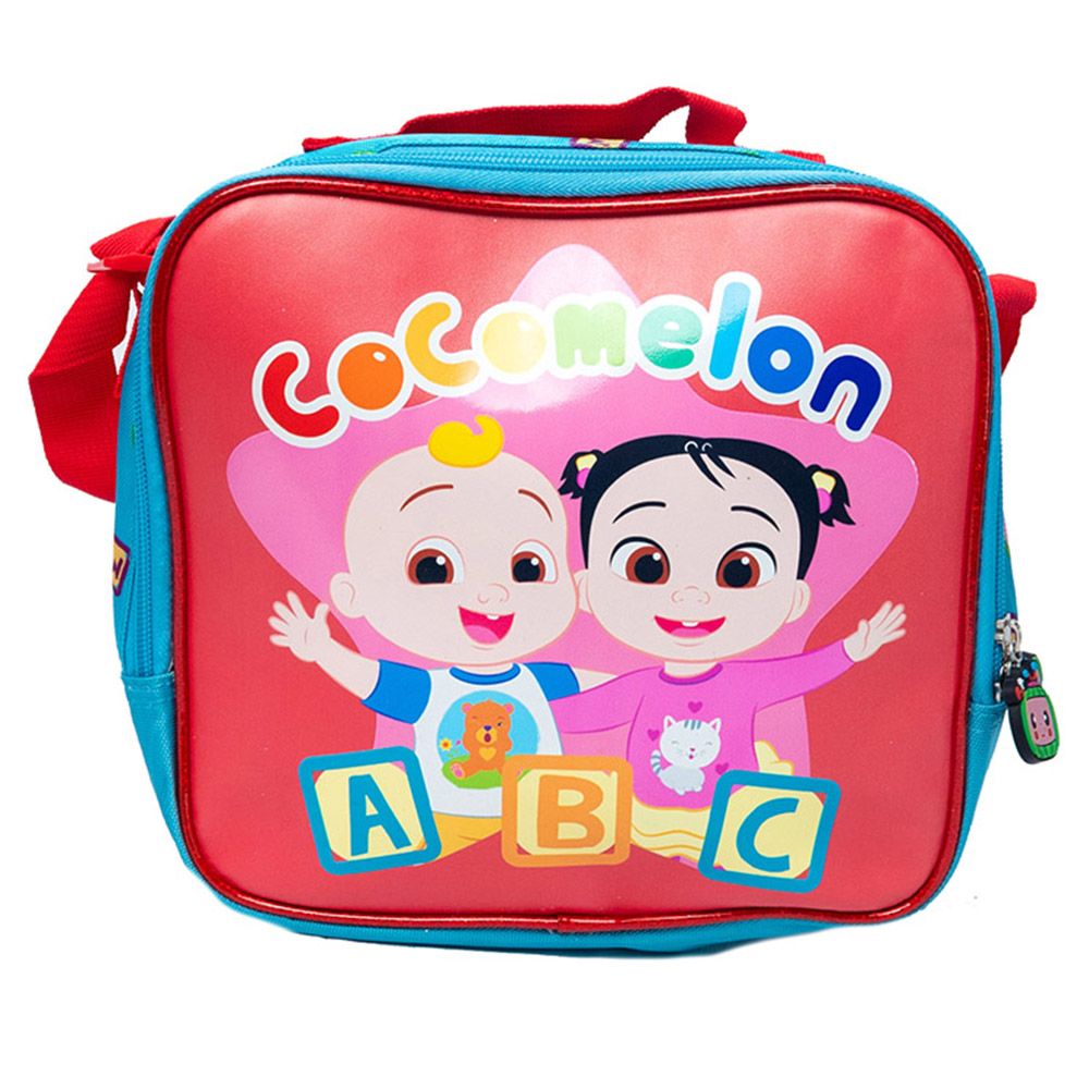 Cocomelon - Trolley Bag 14-inch With Lunch Bag And Pencil Case