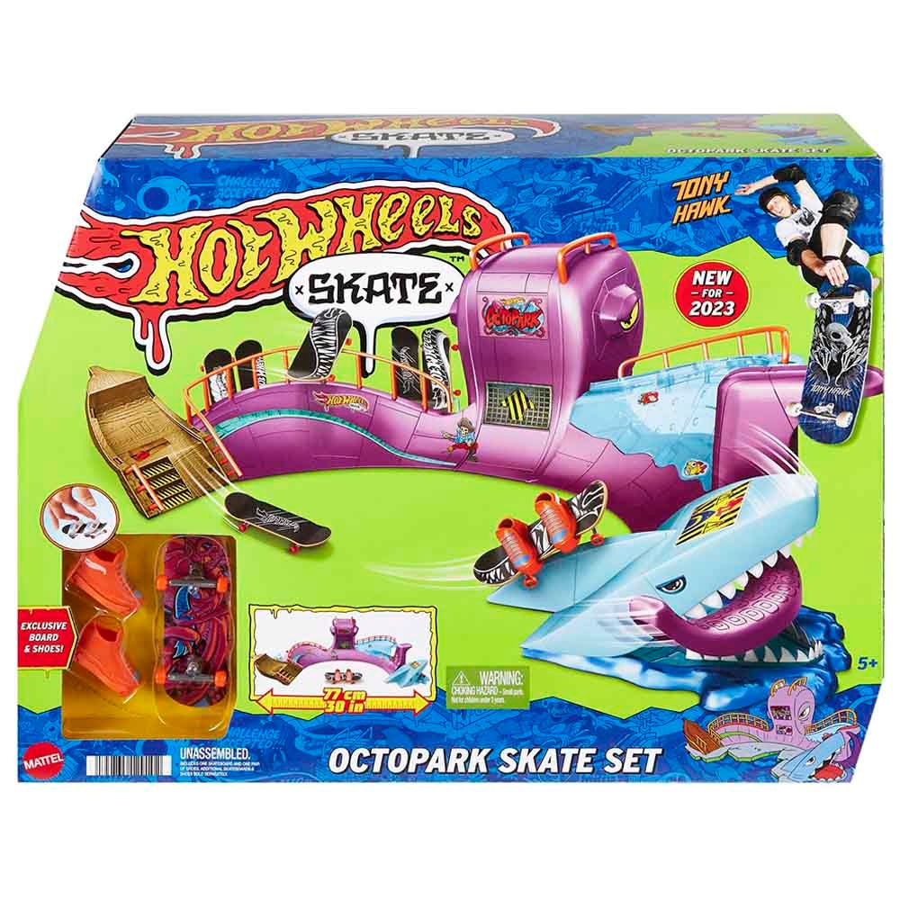 Mattel Games - Hot Wheels Skate Octopus Skatepark Set