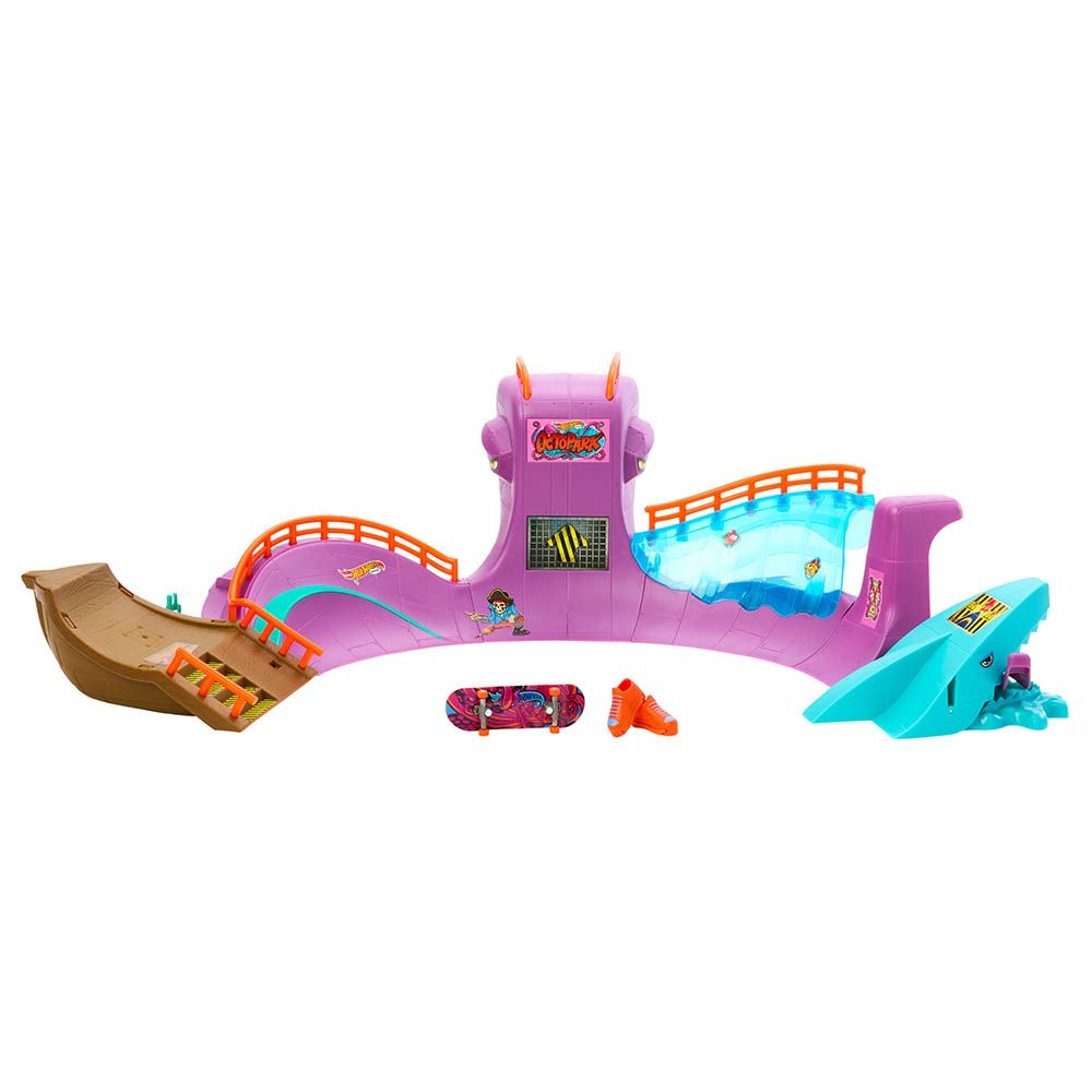 Mattel Games - Hot Wheels Skate Octopus Skatepark Set