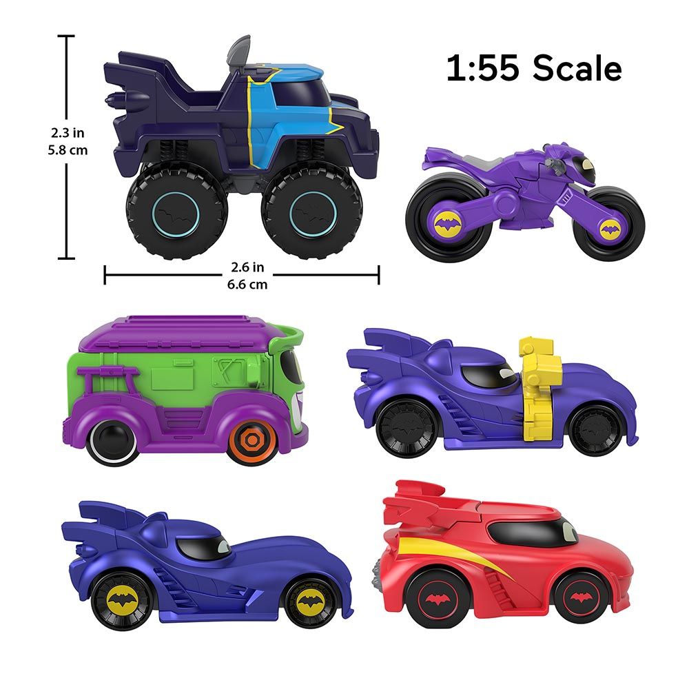 Fisher Price - Batwheels 1:55 Vehicle - Style May Vary