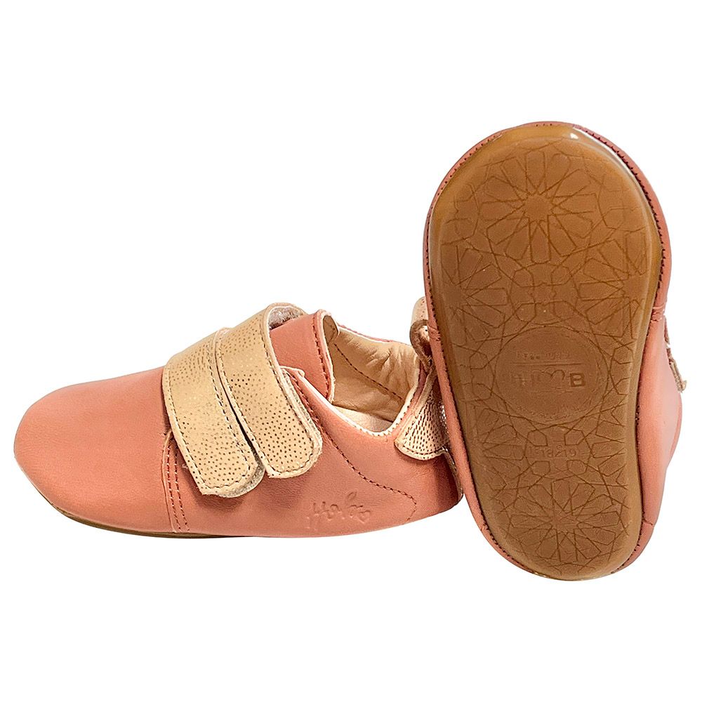 Hob - Zayn Soft Sole Low Top Sneakers - Terracotta Sparkles