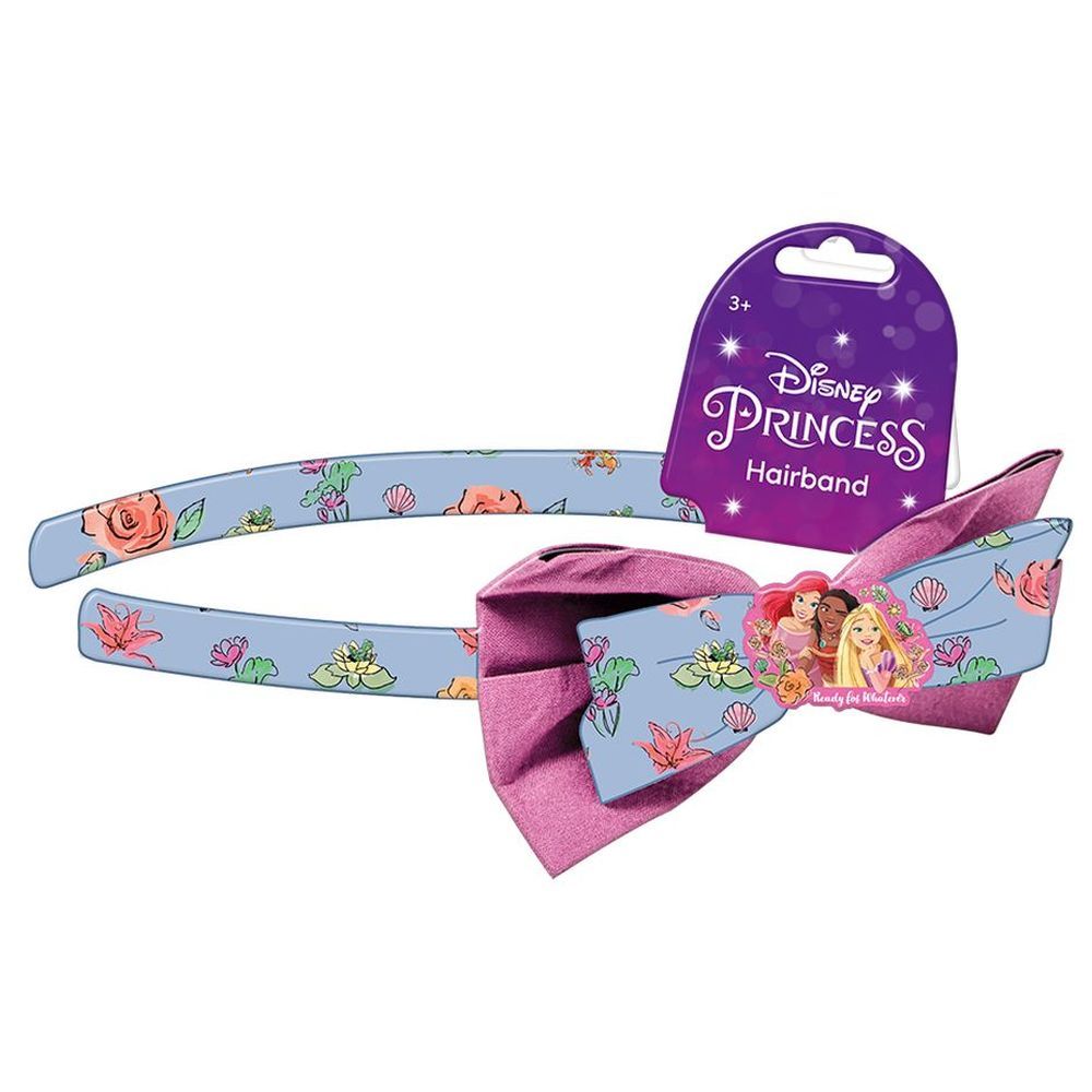 Disney - Girls Flower Print Princess Hairband