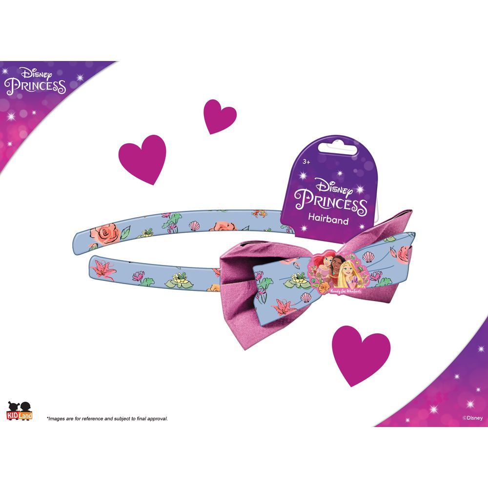 Disney - Girls Flower Print Princess Hairband