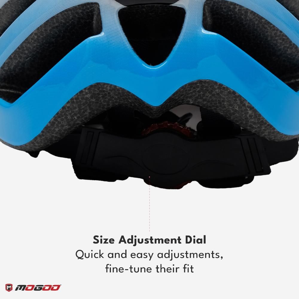 Mogoo - Sports Helmet Medium - Black & Blue