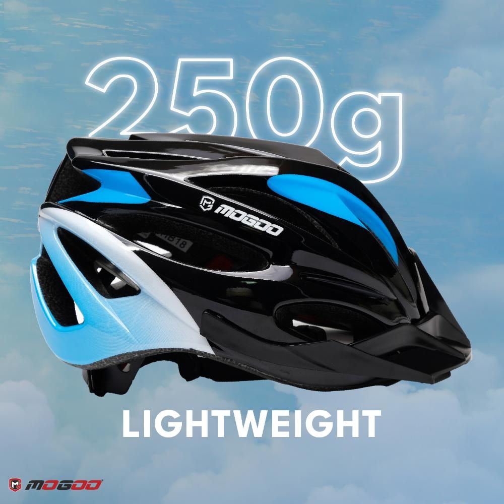 Mogoo - Sports Helmet Medium - Black & Blue