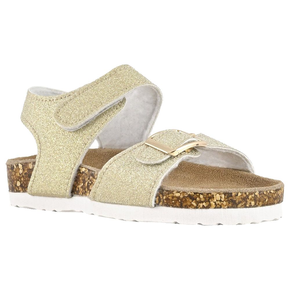 Colors of California - Microglitter Bio Sandal - Gold