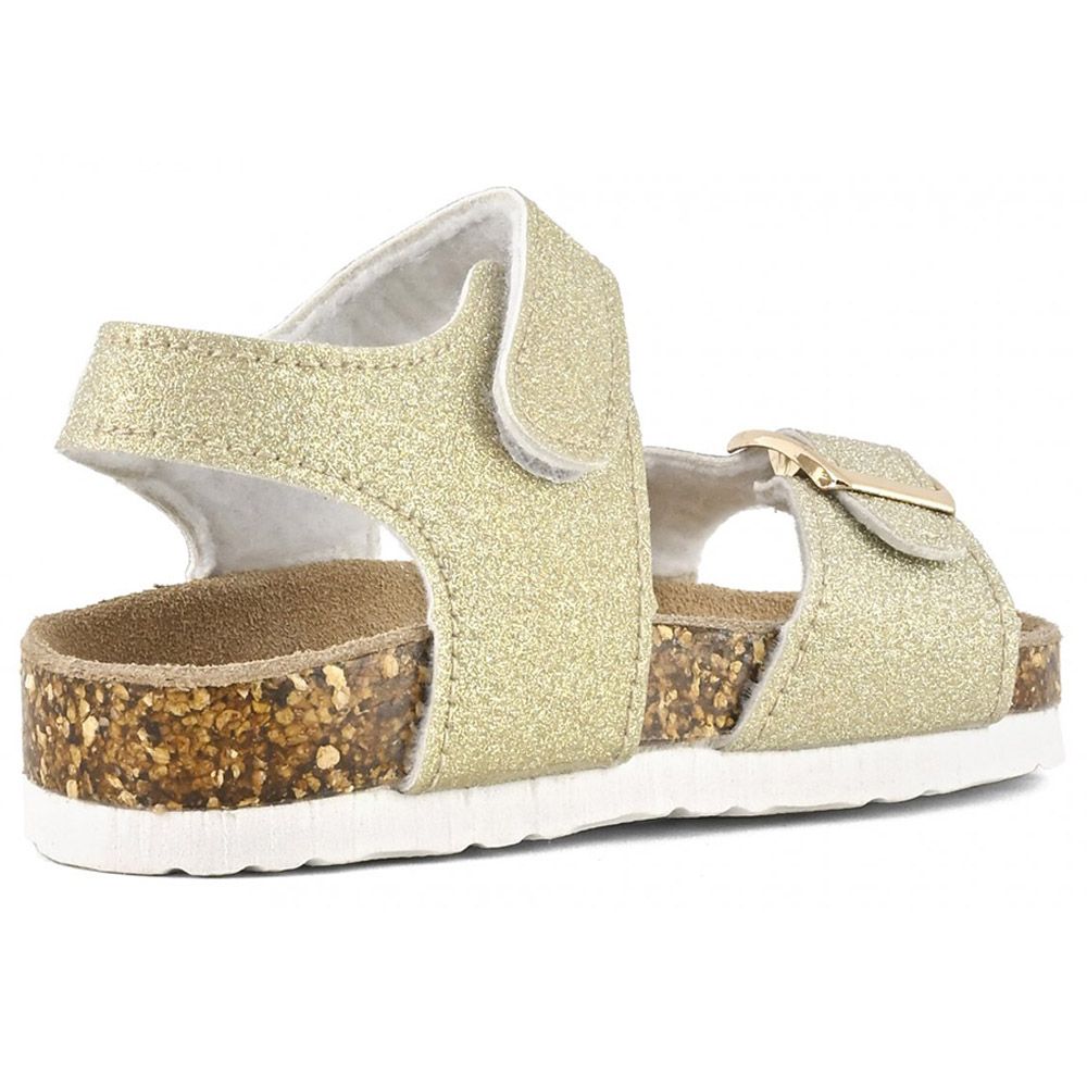 Colors of California - Microglitter Bio Sandal - Gold