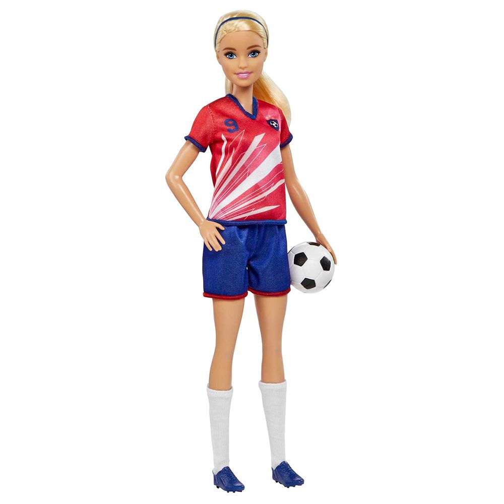 Barbie - Soccer Player Doll - Blonde