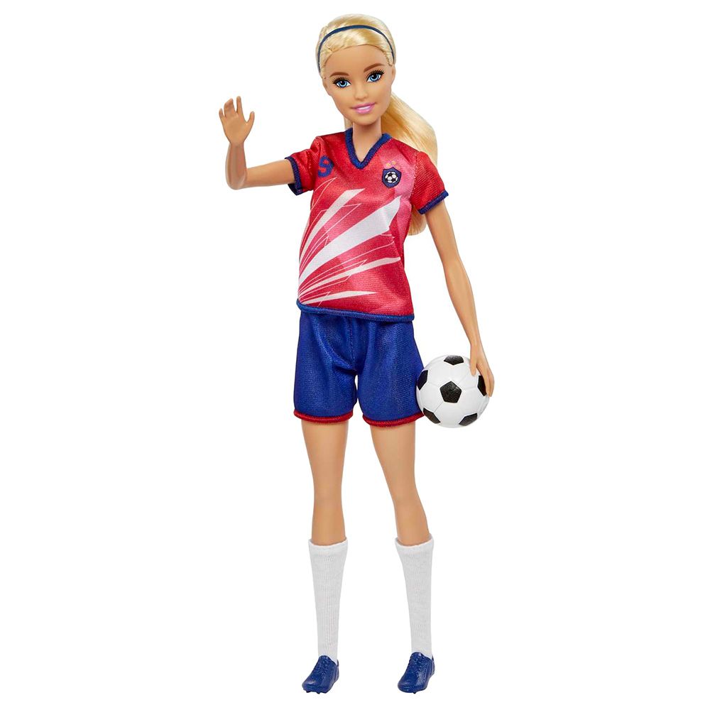 Barbie - Soccer Player Doll - Blonde