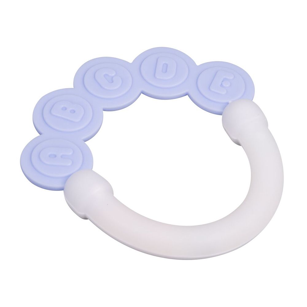 Huanger - Baby Paw Teether with Rattle - Blue