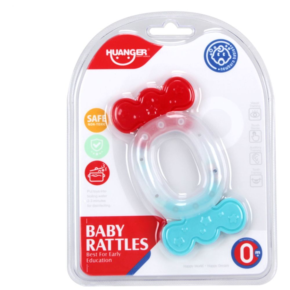 Huanger - Baby Candy Teether w/ Rattle - Red