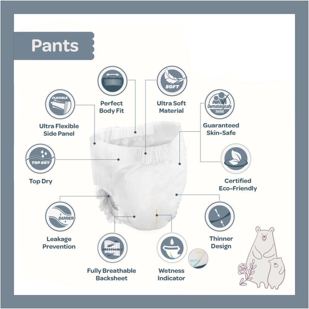 Bambo Nature - Eco-Friendly Diaper Pants, Size 5, 11-17kg 20 Count