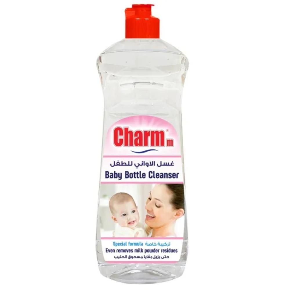 Charmm - Baby Sensitive Laundry Liquid - 1 L w/ Bottle & Toy Cleanser - 1 L