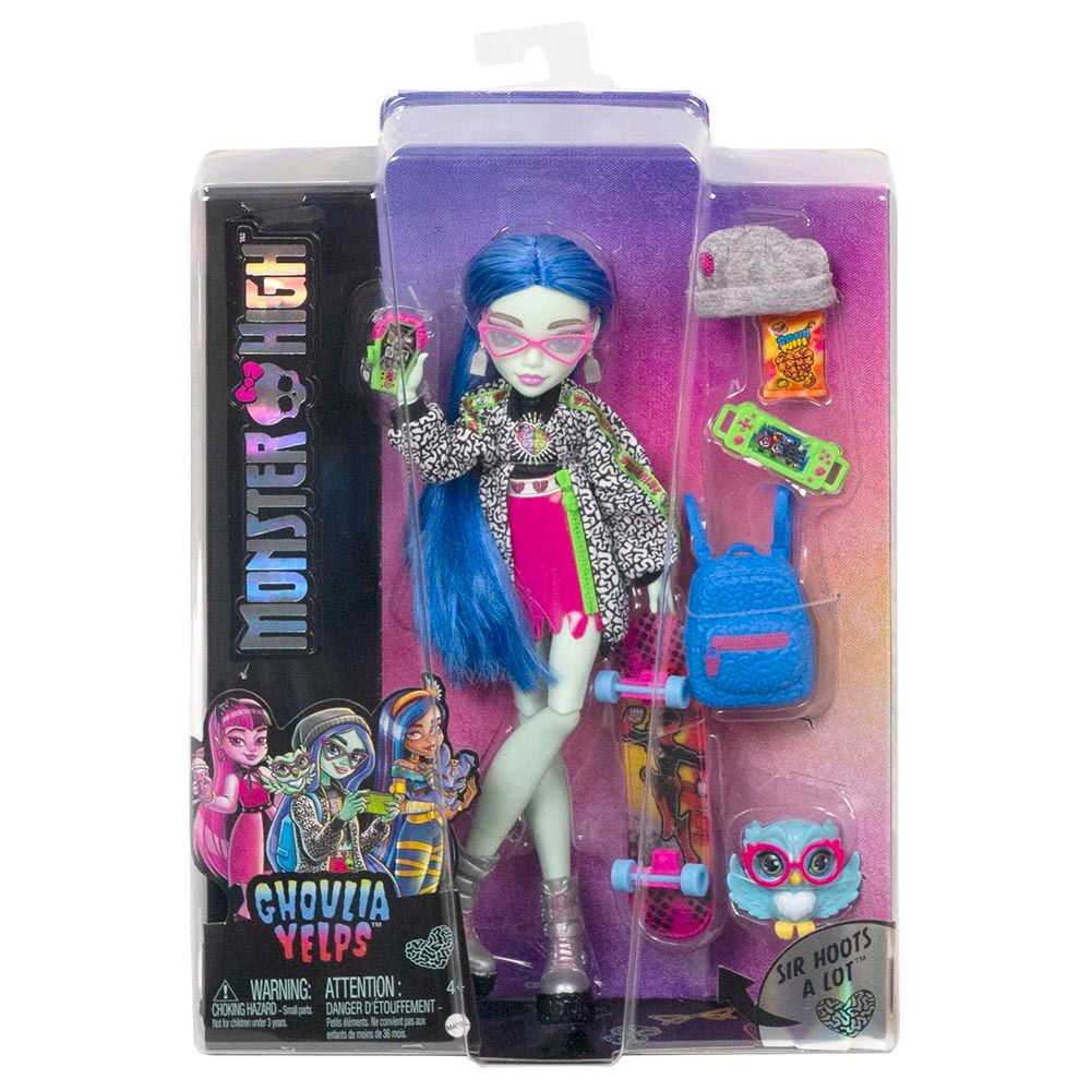 Monster High - Core Doll With Accessories - Ghoulia