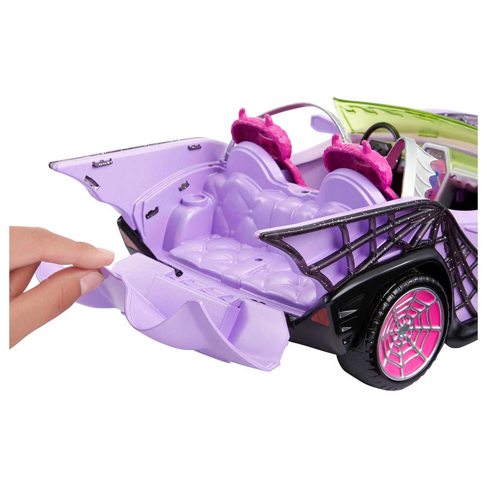 Mattel Games - Monster High Ghoul Mobile Car - Purple