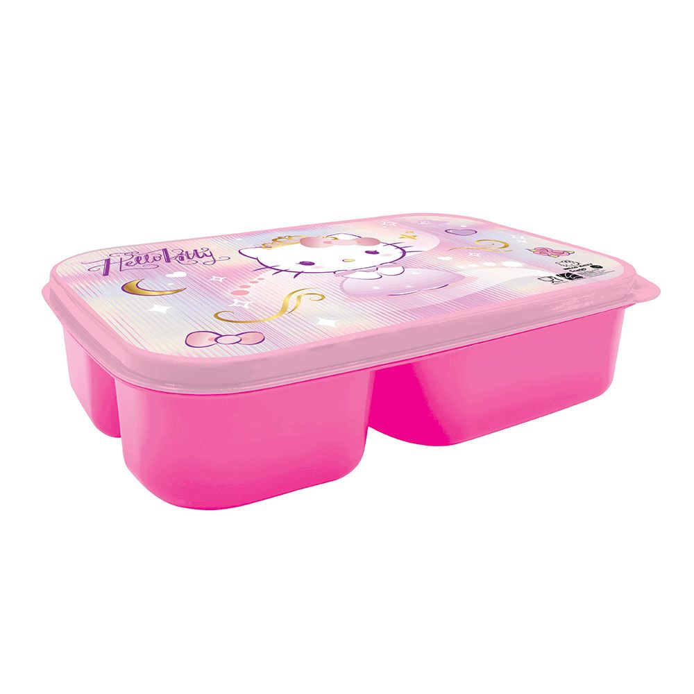 Hello Kitty - 3 Compartments Lunch Box