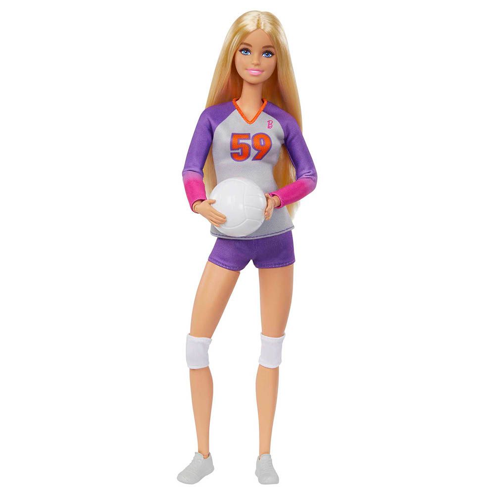 Mattel Games - Barbie Articulated Sports Doll - Volleyball