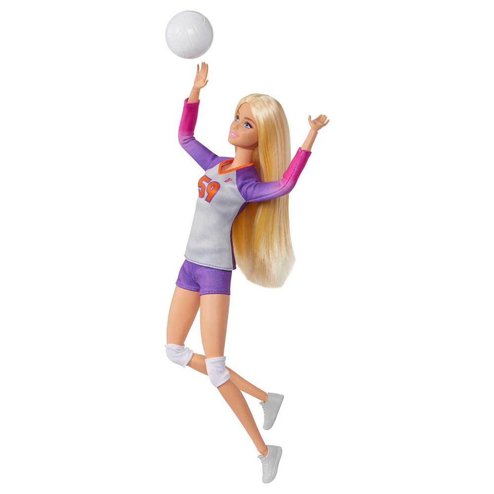 Mattel Games - Barbie Articulated Sports Doll - Volleyball