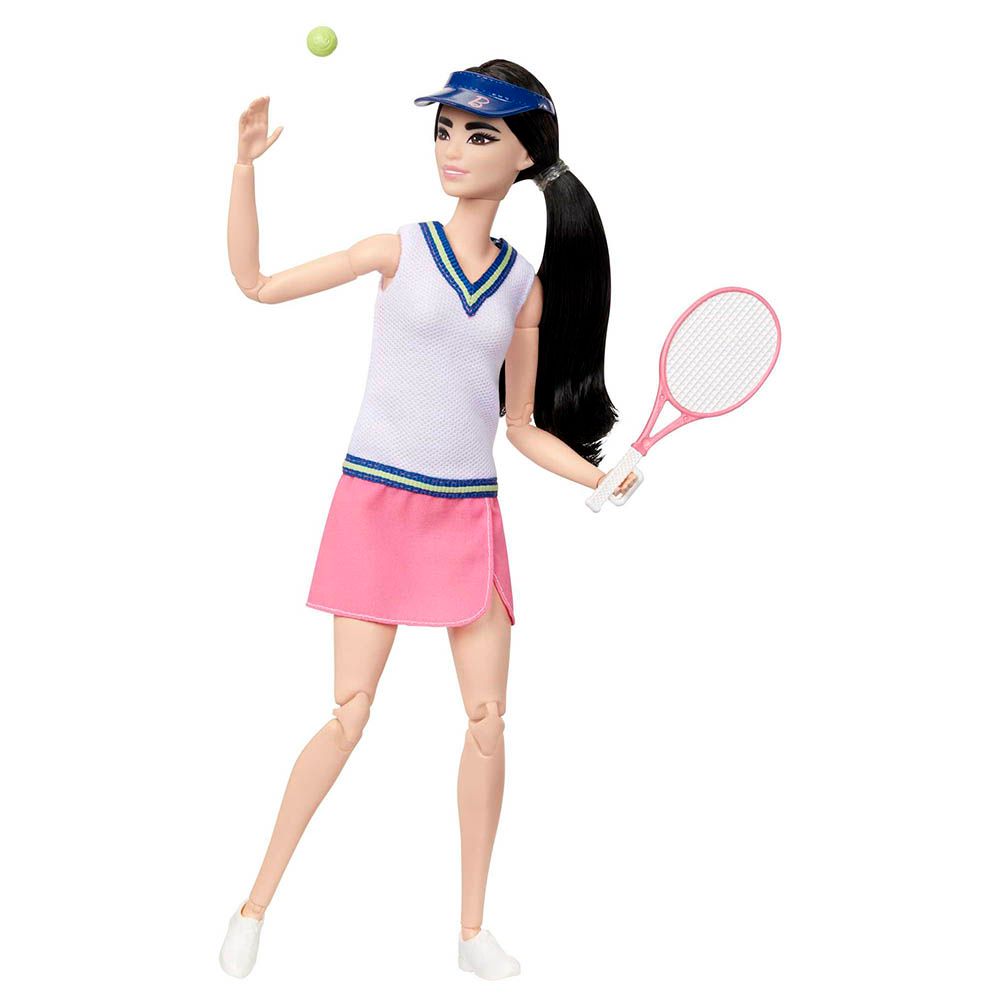 Mattel Games - Barbie Articulated Sports Doll - Tennis