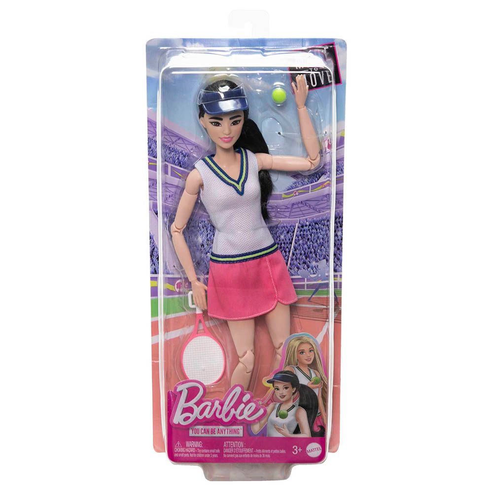 Mattel Games - Barbie Articulated Sports Doll - Tennis