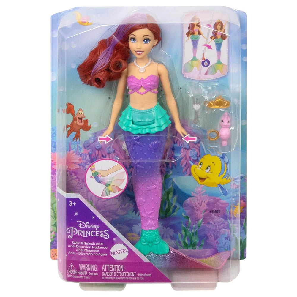 Mattel Games - Disney Princess Fashion Ariel Feature Doll