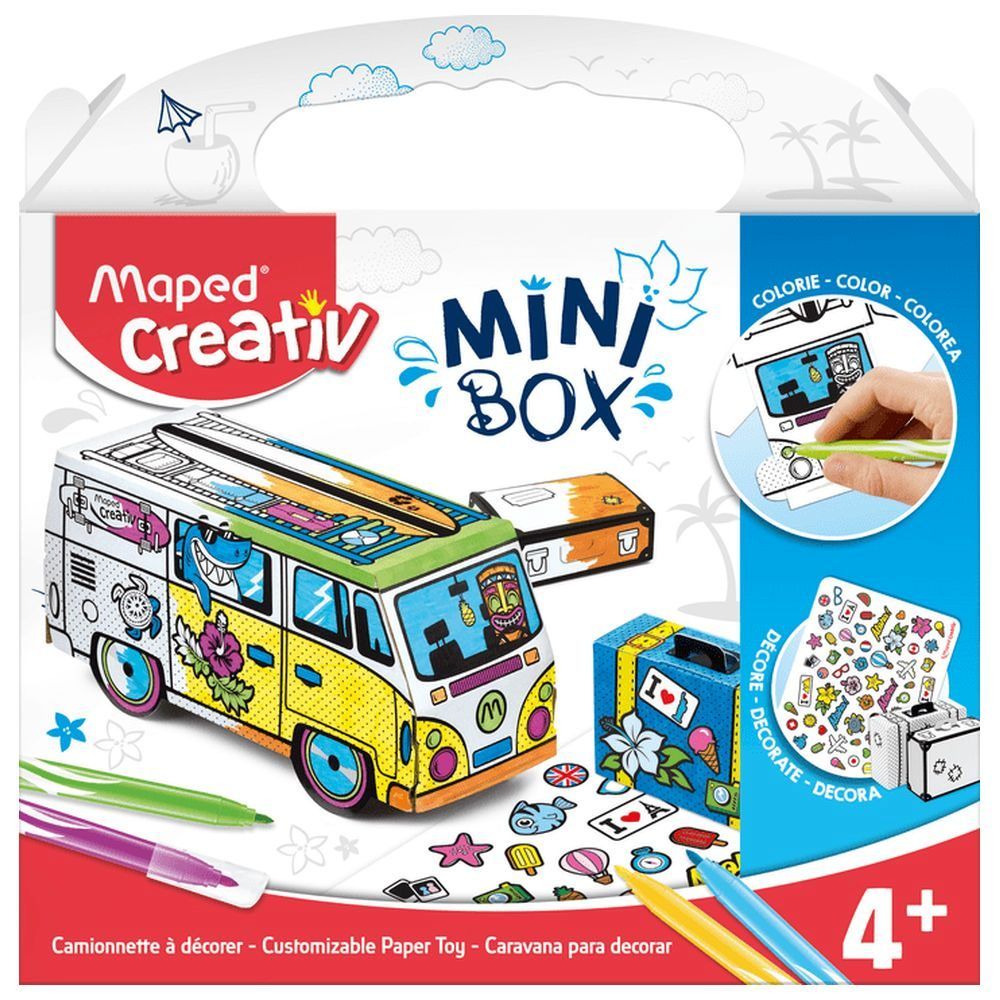 Maped - Creativ Mini Box Velvet Colouring