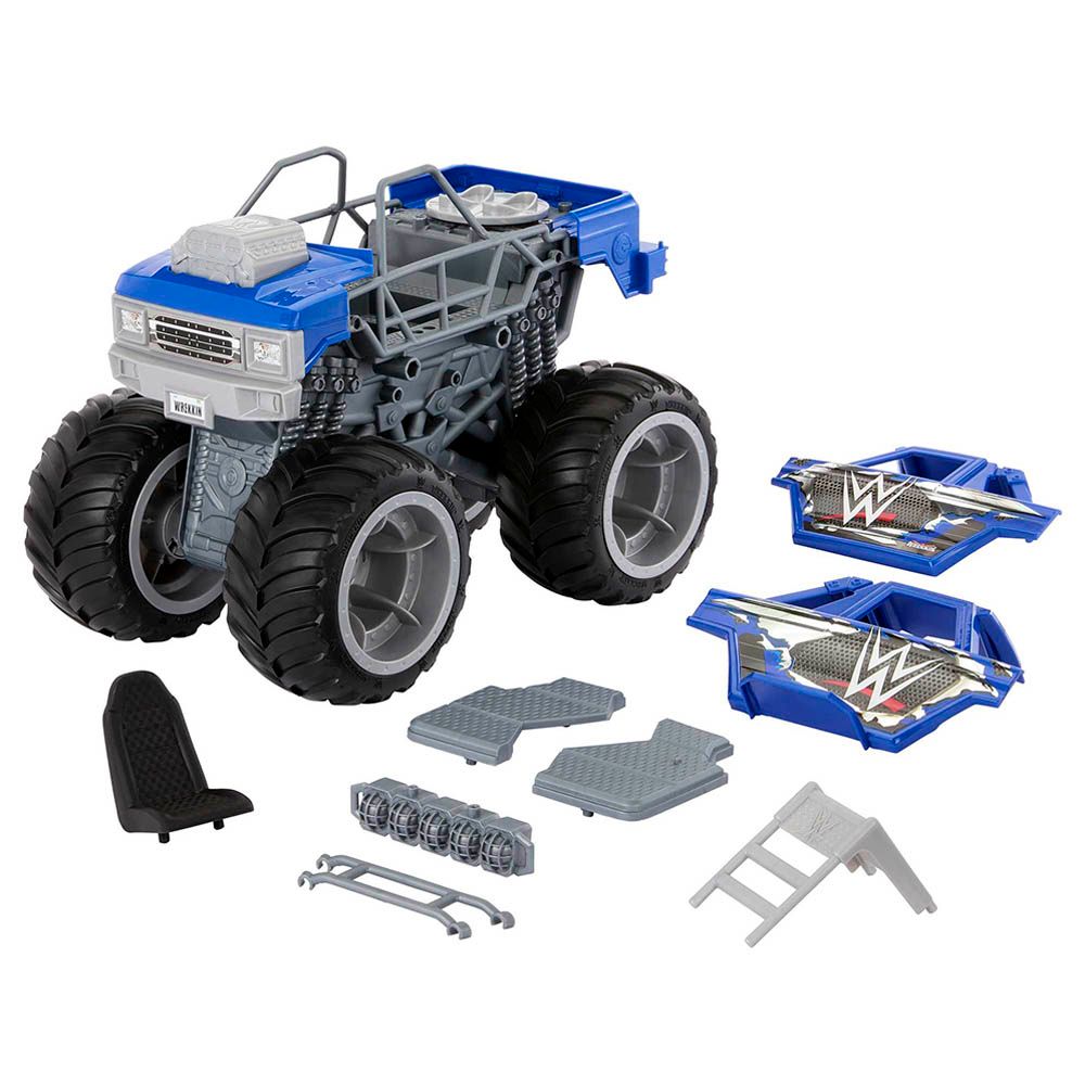 Mattel Games - WWE Wrekkin' Monster Truck - Blue