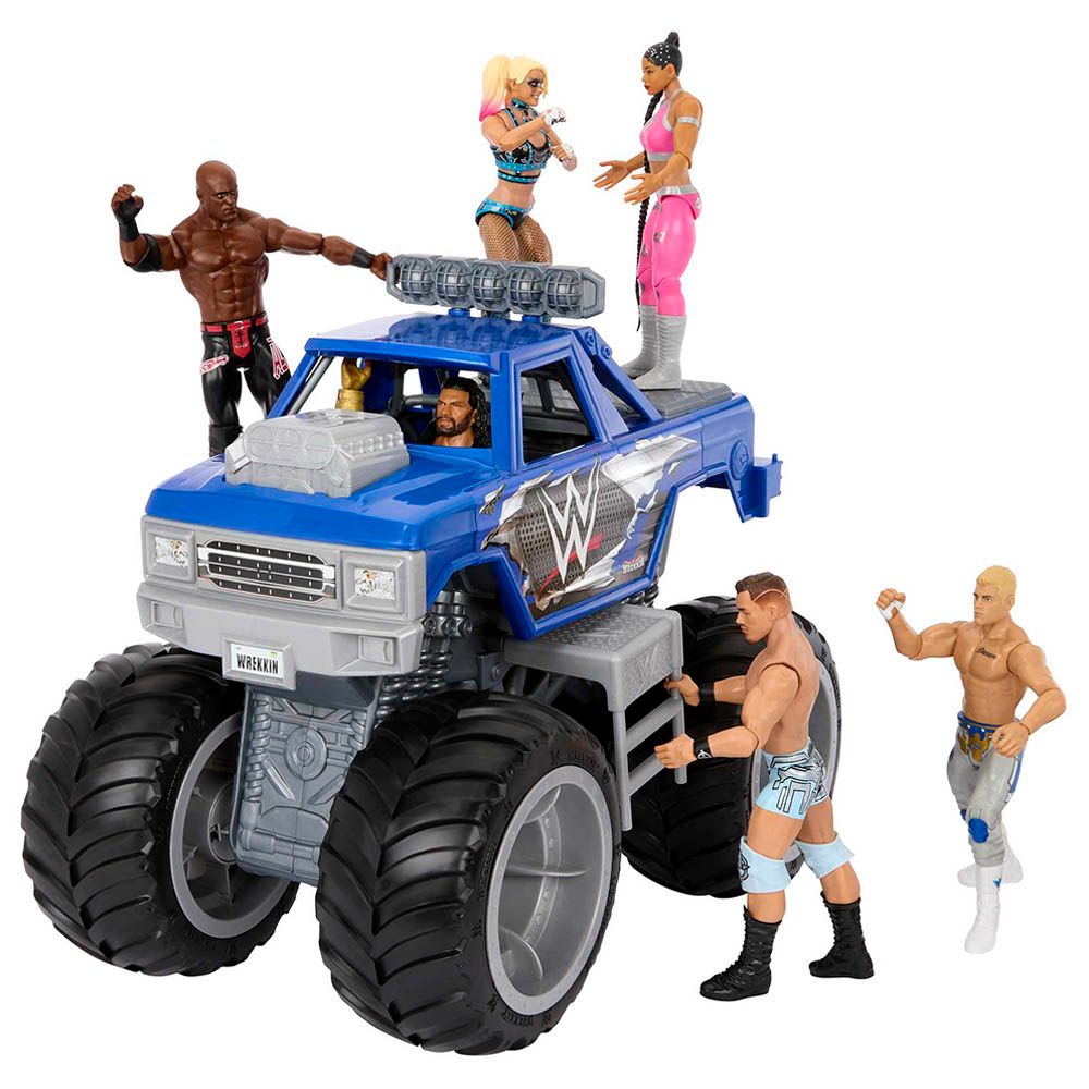 Mattel Games - WWE Wrekkin' Monster Truck - Blue