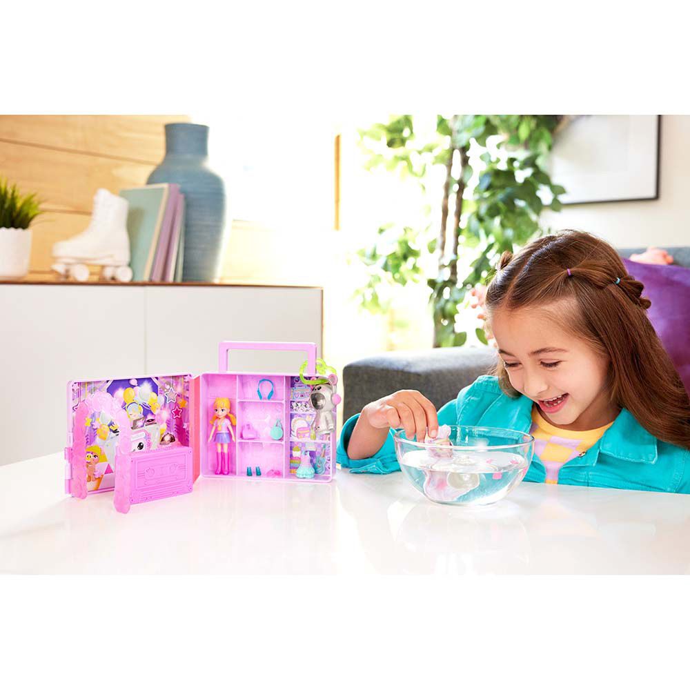 Polly Pocket - Disco Dance Fashion Reveal Playset