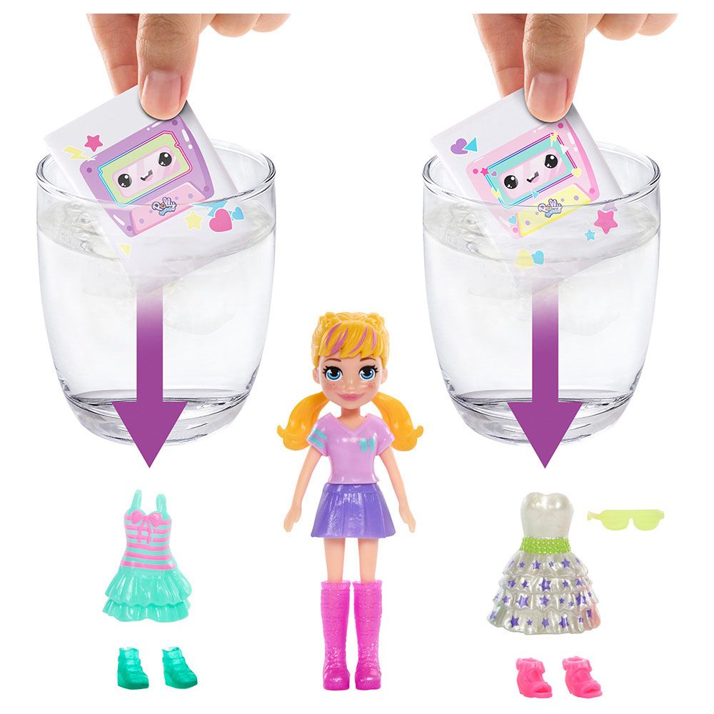 Polly Pocket - Disco Dance Fashion Reveal Playset