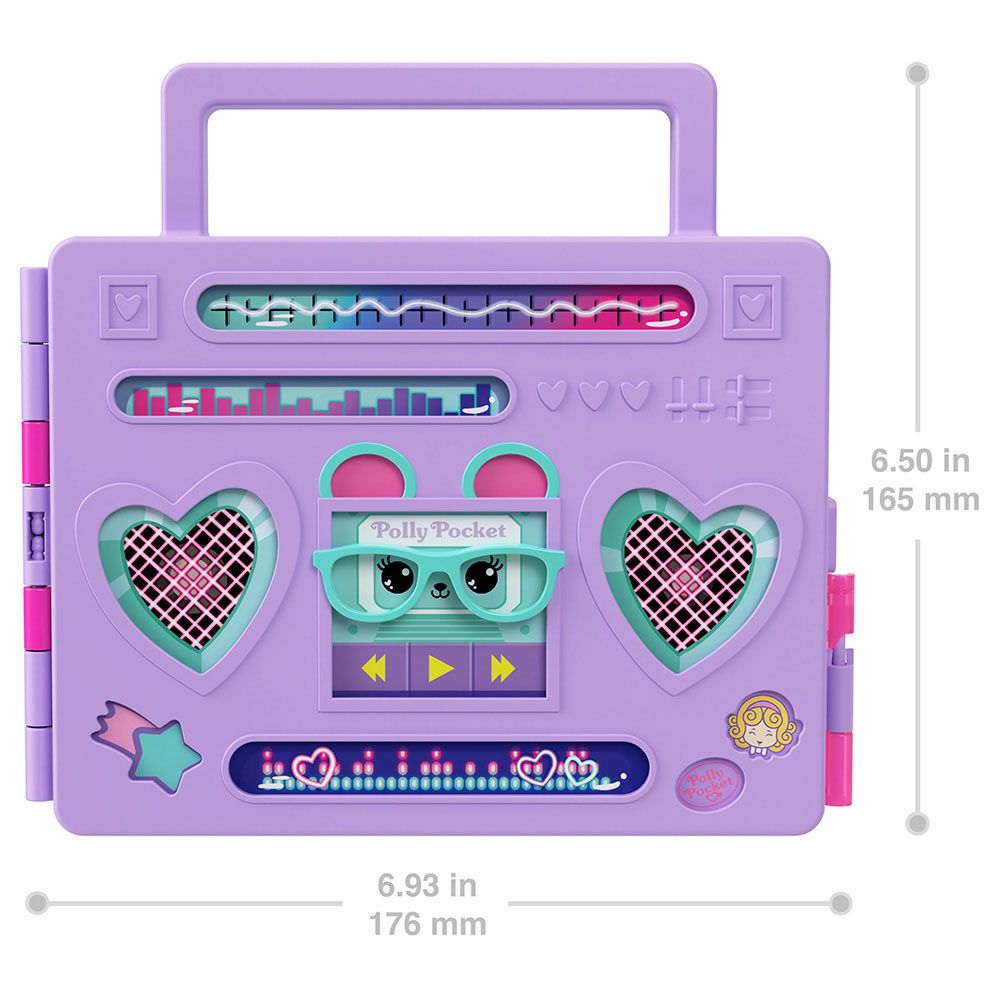 Polly Pocket - Disco Dance Fashion Reveal Playset