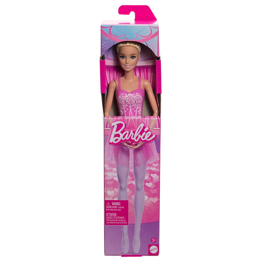 Barbie - Purple Ballerina Doll - Blonde